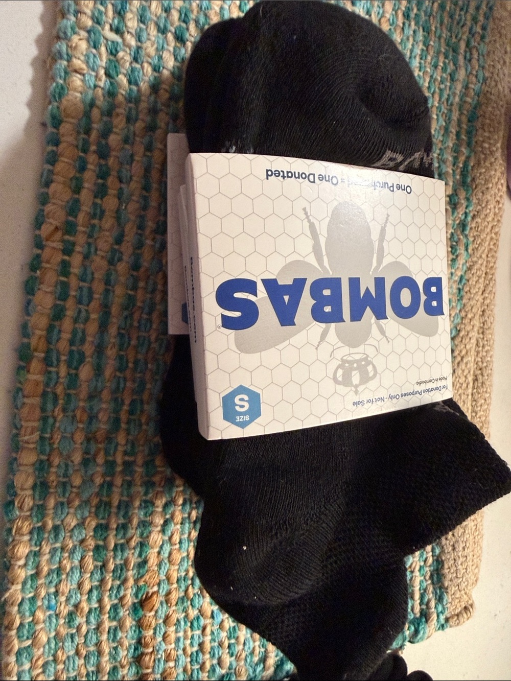 Bombas Black Low-Cut Women's Athletic Socks - Small